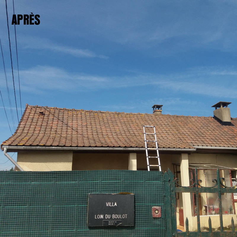 Après rénovation toiture tuile