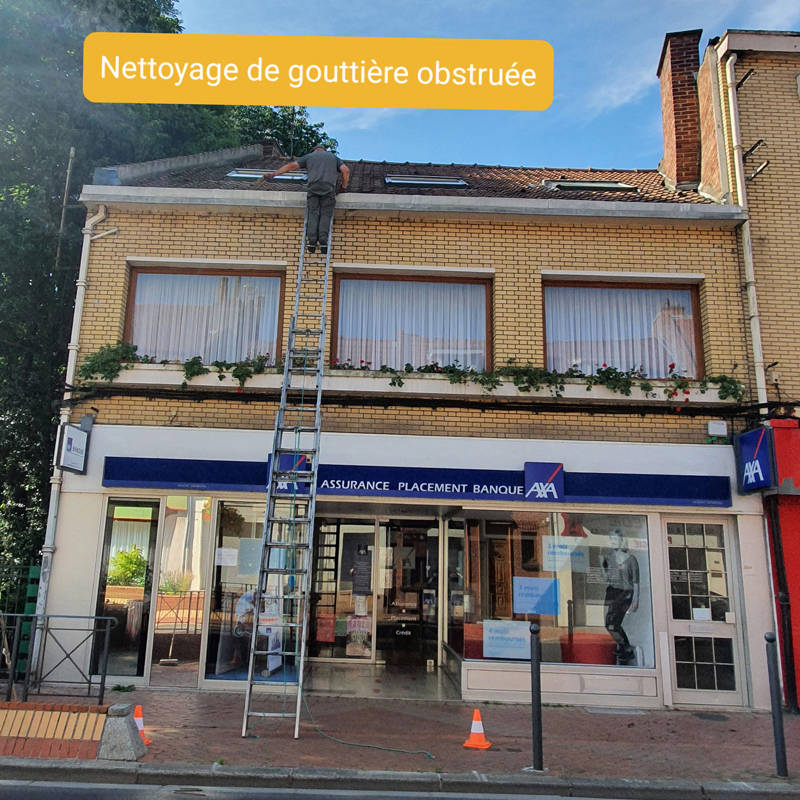 Nettoyage de Goutière